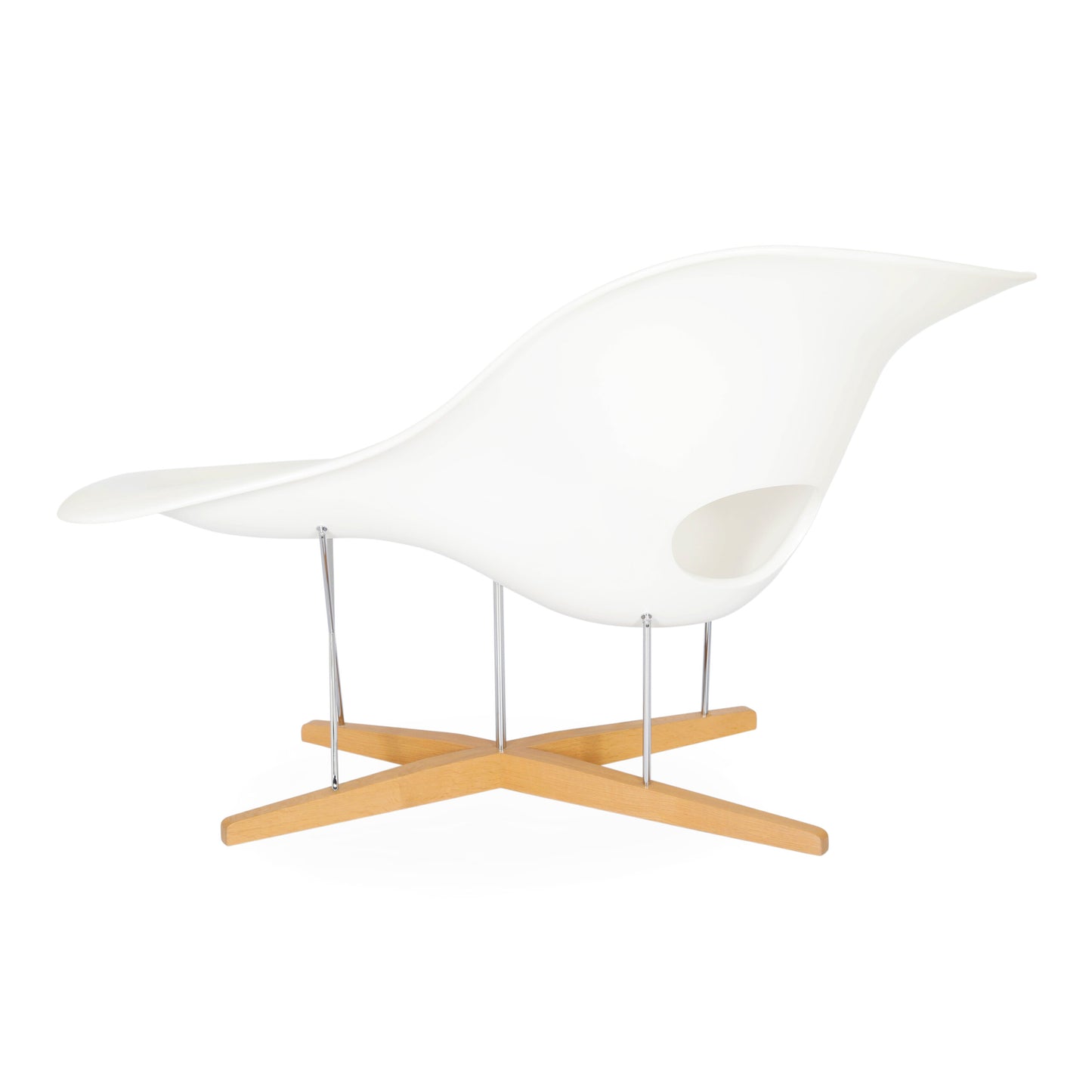 Cha Eames Chaise Polyurethane White | Vitra