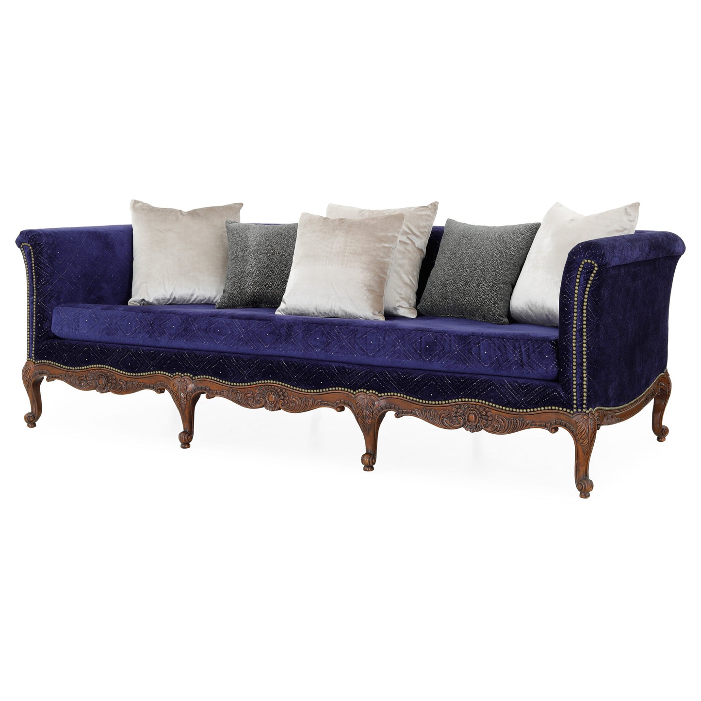 Louis XV French Walnut Sofa | Jonathan Charles