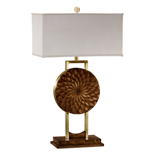 Pangolin Zebrano Table Lamp | Jonathan Charles