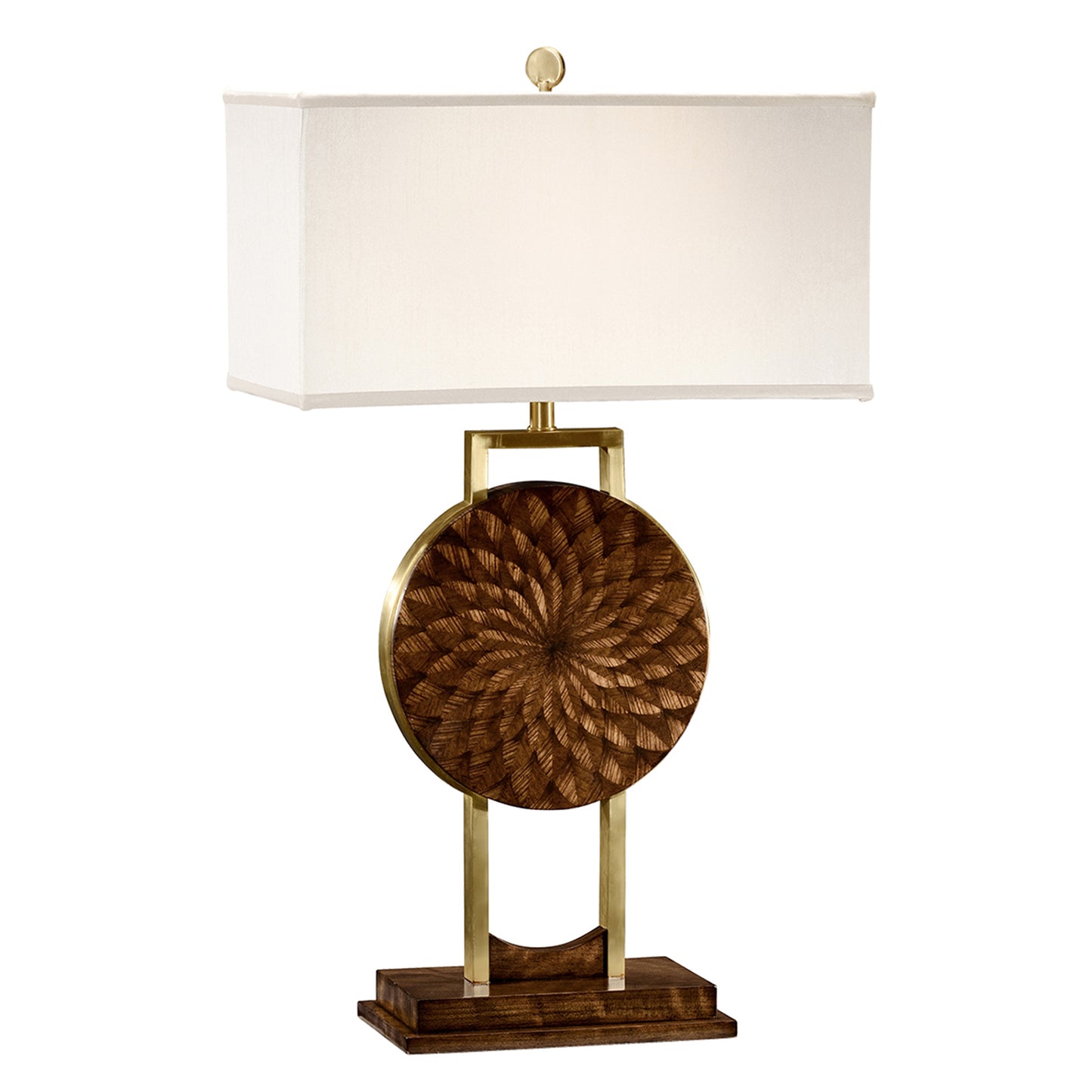 Pangolin Zebrano Table Lamp | Jonathan Charles