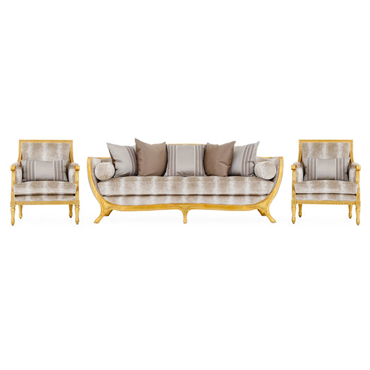 Gilded Empire Sofa set (Set of 3) | Jonathan Charles