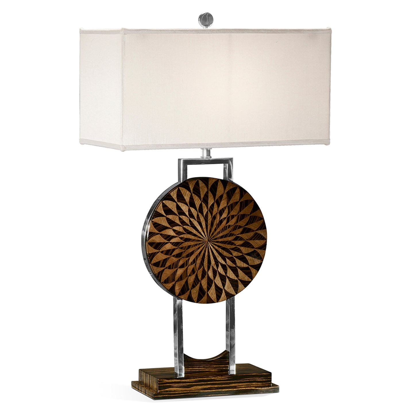 Pangolin Faux Macassar Table Lamp | Jonathan Charles