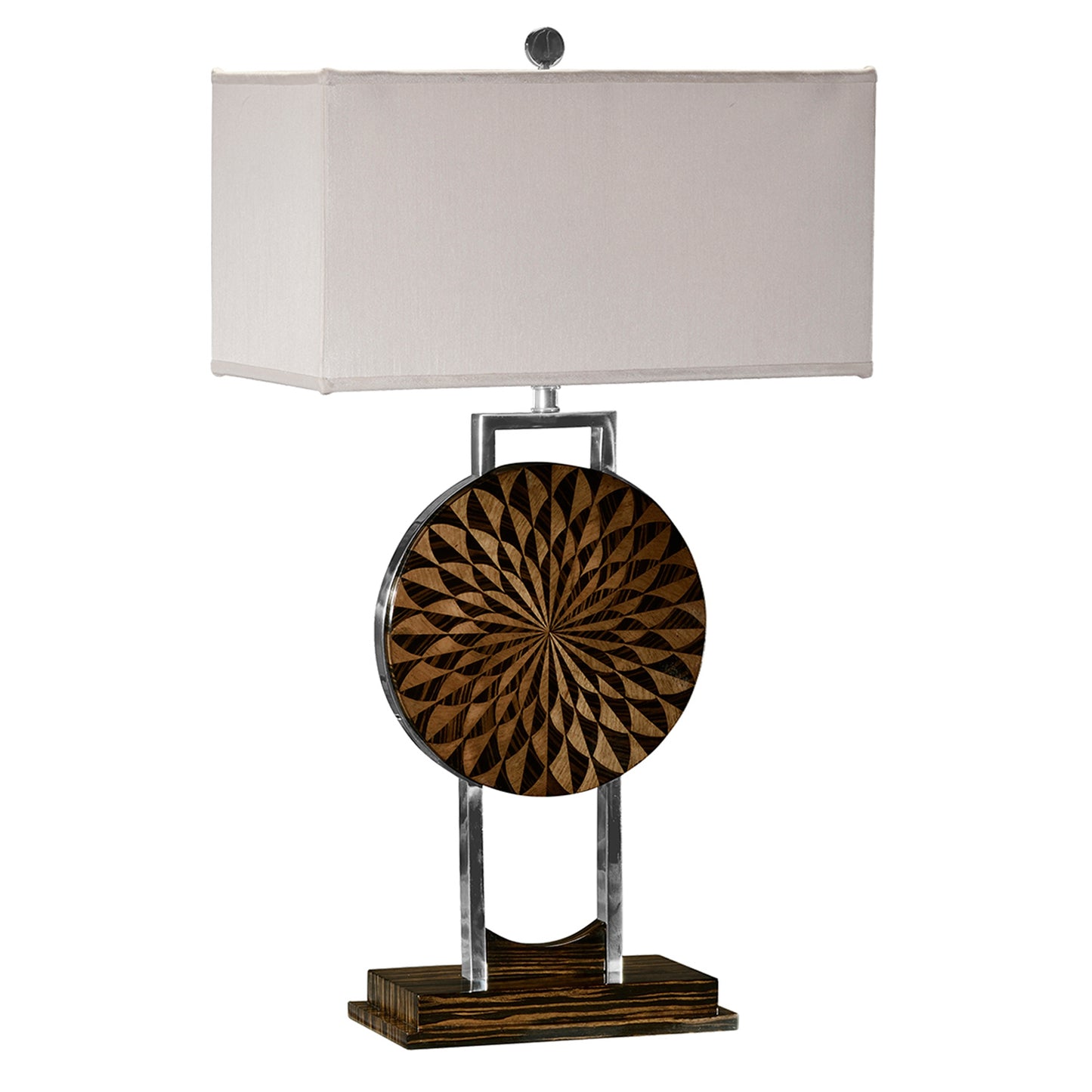 Pangolin Faux Macassar Table Lamp | Jonathan Charles