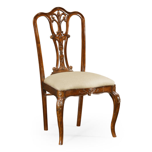 Mahogany 18th century style dining side chair / Dinning Chair