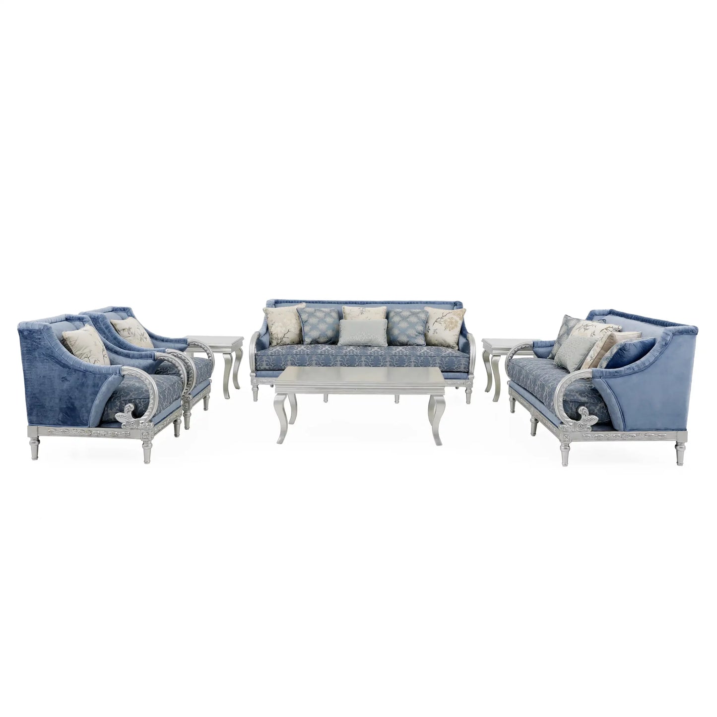 Fluer De Lis Sofa Set | Living Room Sofa