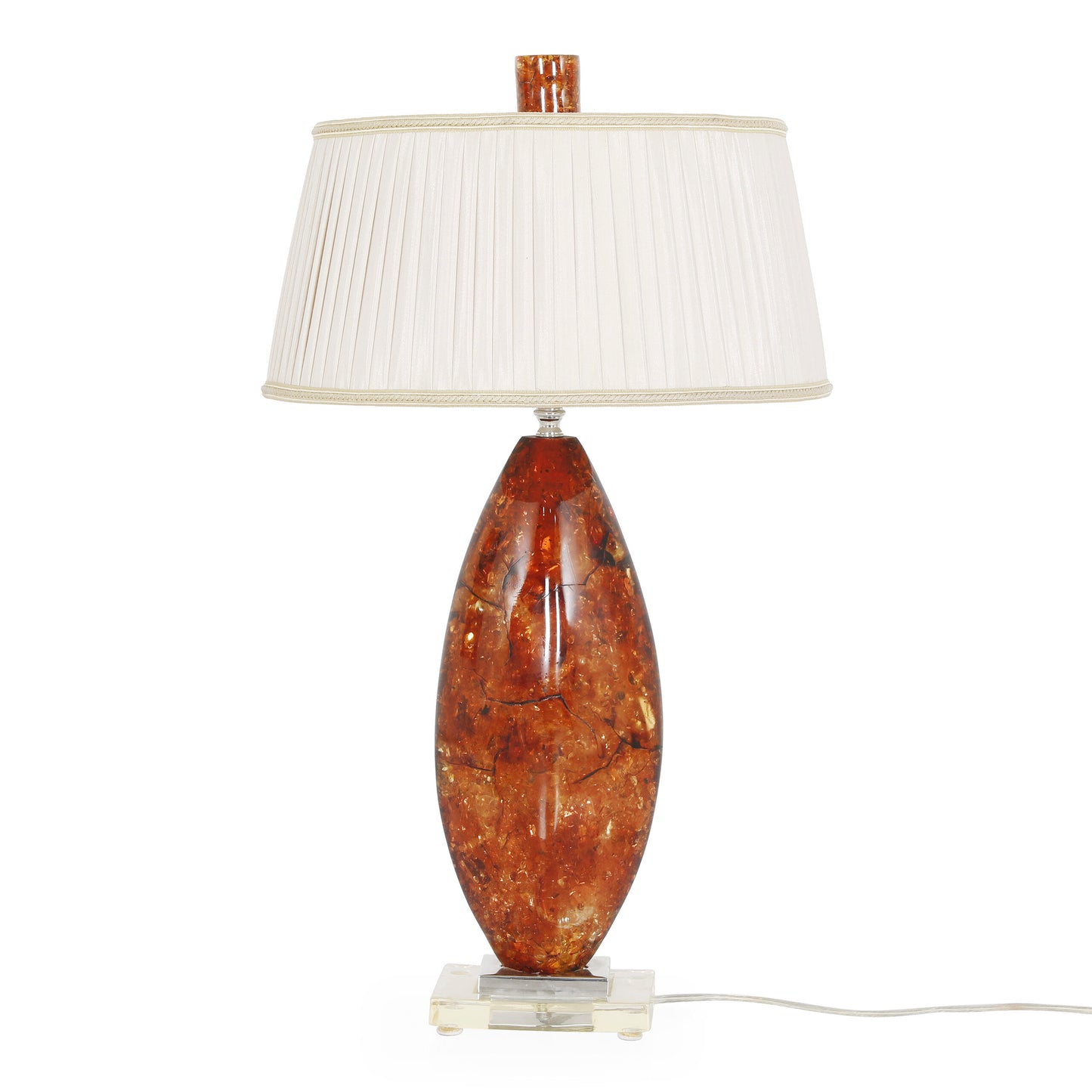 Gold Resin Table Lamp | The Gallery