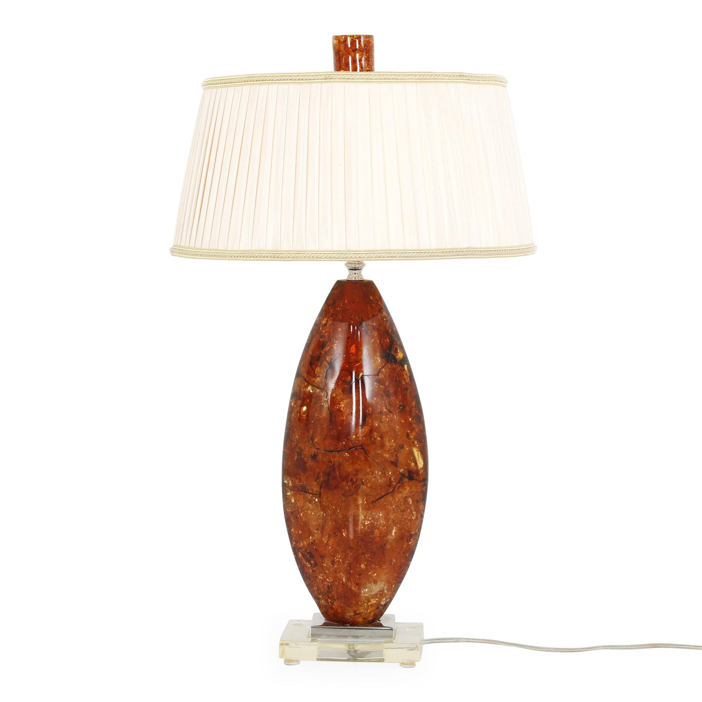 Gold Resin Table Lamp | The Gallery