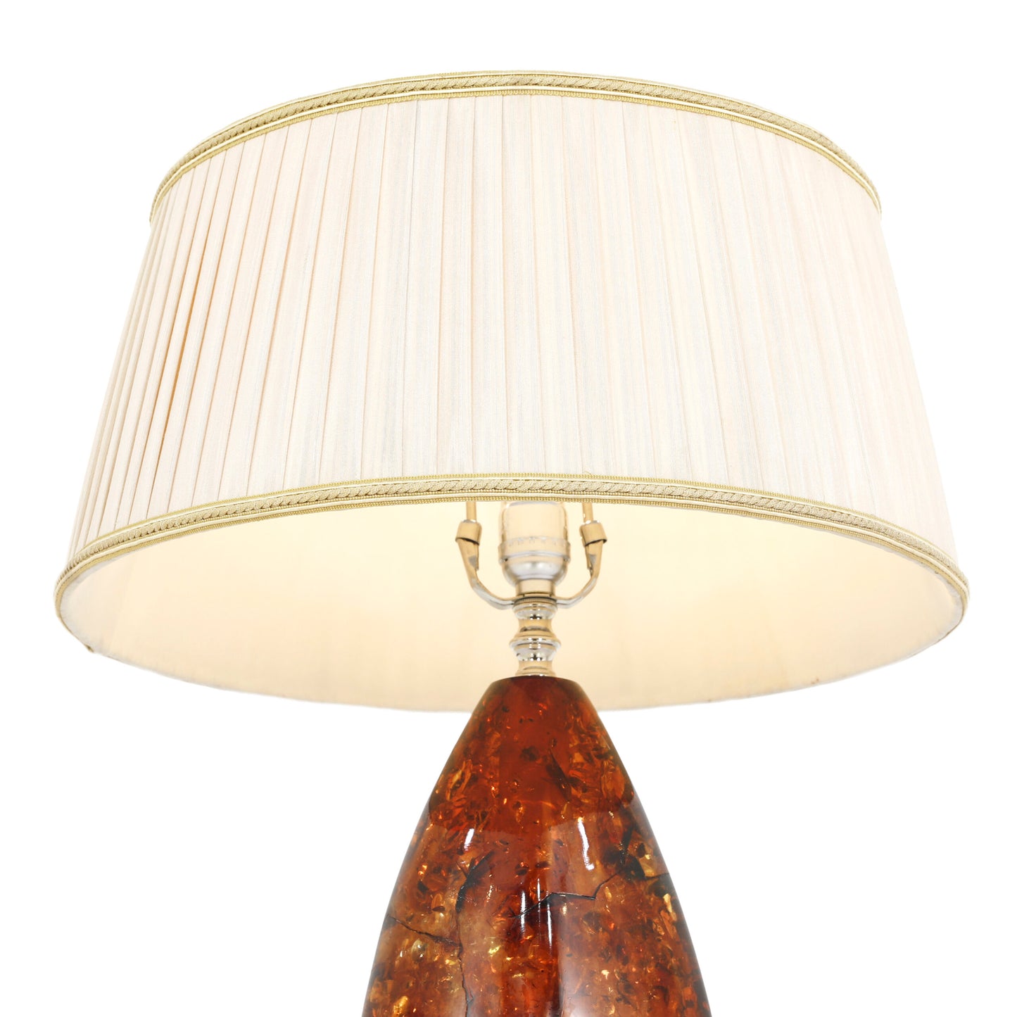 Gold Resin Table Lamp | The Gallery